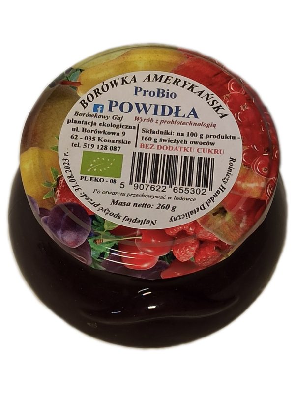 Powidła borówkowe 260g