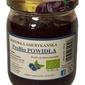 Powidła borówkowe 500g