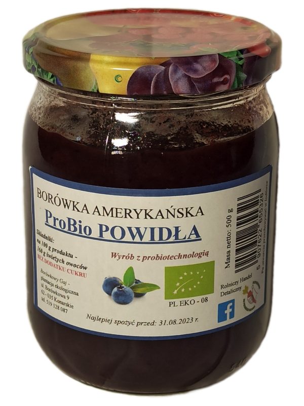 Powidła borówkowe 500g