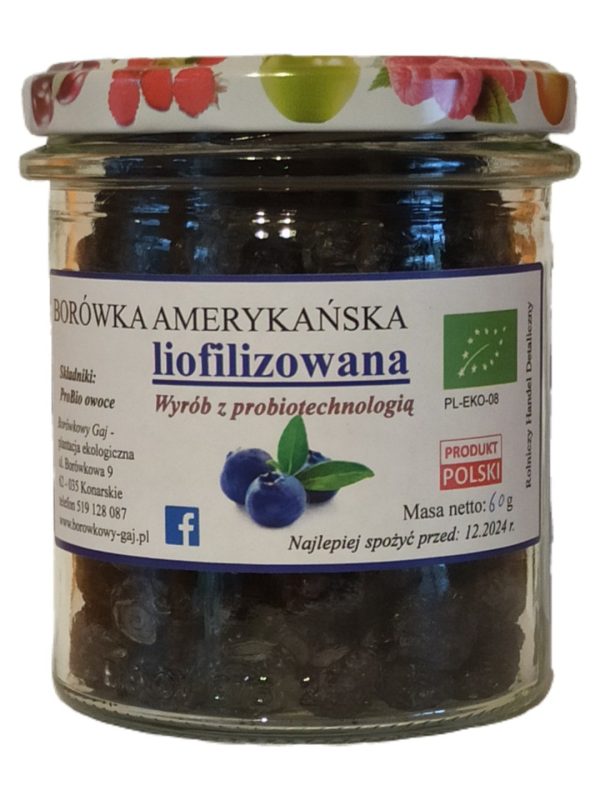 Borówka liofilizowana 60g