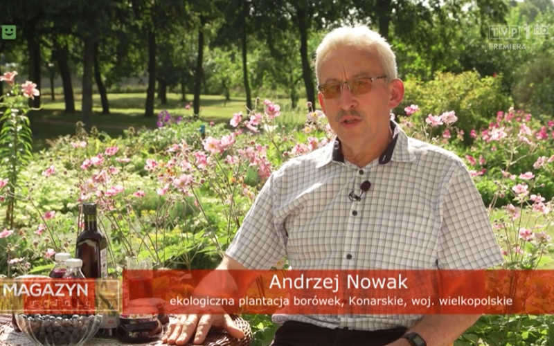 Reportaż z plantacji w TVP1